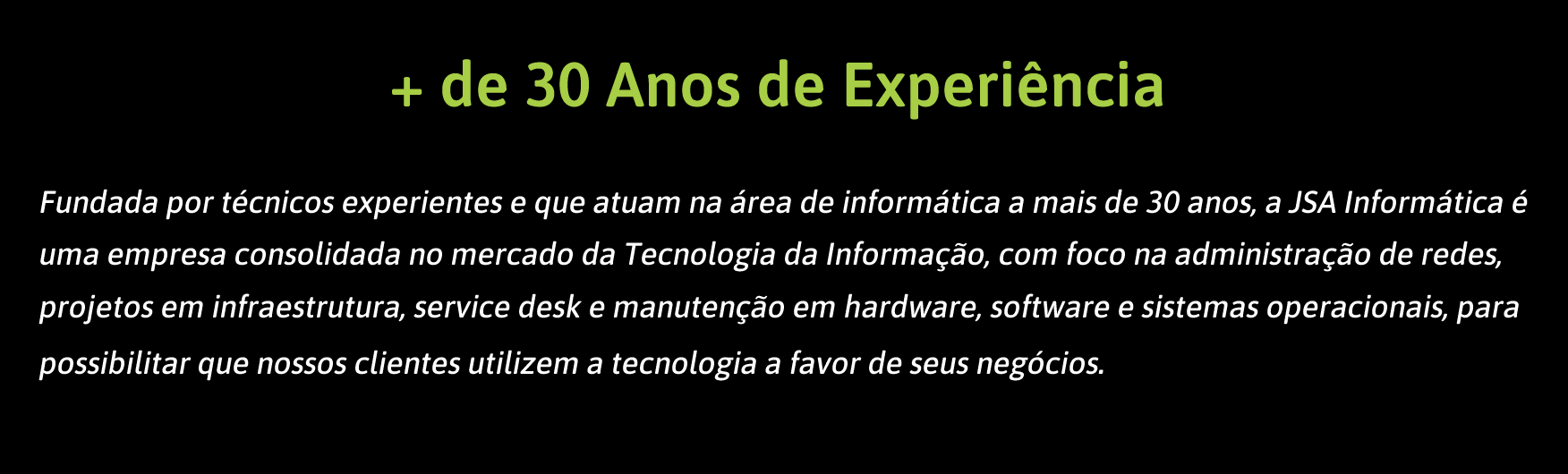 Jsa Informática - Manutenção de Computadores e Notebooks